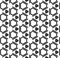 Black seamless abstract pattern. Overlay for background and backdrop. Ornamental design. PNG graphic illustration with transparent background.