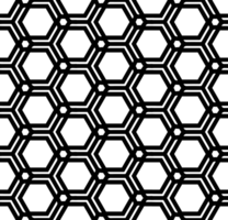 Black seamless abstract pattern. Overlay for background and backdrop. Ornamental design. PNG graphic illustration with transparent background.