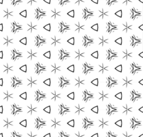 Black seamless abstract pattern. Overlay for background and backdrop. Ornamental design. PNG graphic illustration with transparent background.