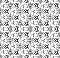 Black seamless abstract pattern. Overlay for background and backdrop. Ornamental design. PNG graphic illustration with transparent background.