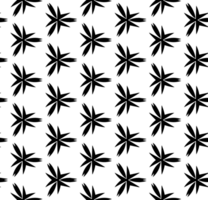 Black seamless abstract pattern. Overlay for background and backdrop. Ornamental design. PNG graphic illustration with transparent background.