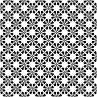 Black seamless abstract pattern. Overlay for background and backdrop. Ornamental design. PNG graphic illustration with transparent background.