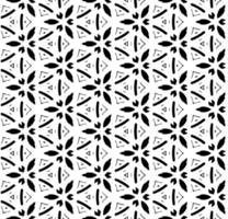 Black seamless abstract pattern. Overlay for background and backdrop. Ornamental design. PNG graphic illustration with transparent background.