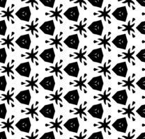 Black seamless abstract pattern. Overlay for background and backdrop. Ornamental design. PNG graphic illustration with transparent background.