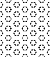 Black seamless abstract pattern. Overlay for background and backdrop. Ornamental design. PNG graphic illustration with transparent background.