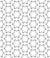 Black seamless abstract pattern. Overlay for background and backdrop. Ornamental design. PNG graphic illustration with transparent background.