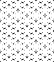 Black seamless abstract pattern. Overlay for background and backdrop. Ornamental design. PNG graphic illustration with transparent background.