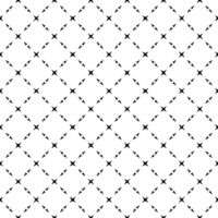 Black seamless abstract pattern. Overlay for background and backdrop. Ornamental design. PNG graphic illustration with transparent background.