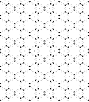 Black seamless abstract pattern. Overlay for background and backdrop. Ornamental design. PNG graphic illustration with transparent background.