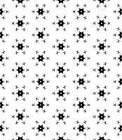 Black seamless abstract pattern. Overlay for background and backdrop. Ornamental design. PNG graphic illustration with transparent background.