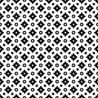 Black seamless abstract pattern. Overlay for background and backdrop. Ornamental design. PNG graphic illustration with transparent background.