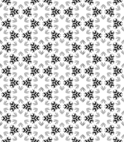 Black seamless abstract pattern. Overlay for background and backdrop. Ornamental design. PNG graphic illustration with transparent background.