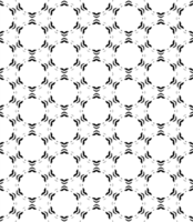 Preto desatado abstrato padronizar. sobreposição para fundo e pano de fundo. ornamental Projeto. png gráfico ilustração com transparente fundo.