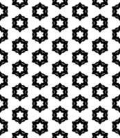 Black seamless abstract pattern. Overlay for background and backdrop. Ornamental design. PNG graphic illustration with transparent background.