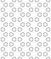 Preto desatado abstrato padronizar. sobreposição para fundo e pano de fundo. ornamental Projeto. png gráfico ilustração com transparente fundo.