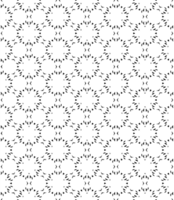 Black seamless abstract pattern. Overlay for background and backdrop. Ornamental design. PNG graphic illustration with transparent background.