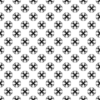 Black seamless abstract pattern. Overlay for background and backdrop. Ornamental design. PNG graphic illustration with transparent background.