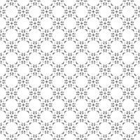 Black seamless abstract pattern. Overlay for background and backdrop. Ornamental design. PNG graphic illustration with transparent background.