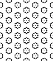 Black seamless abstract pattern. Overlay for background and backdrop. Ornamental design. PNG graphic illustration with transparent background.