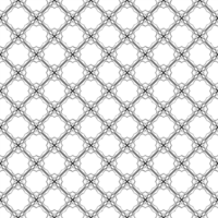 Black seamless abstract pattern. Overlay for background and backdrop. Ornamental design. PNG graphic illustration with transparent background.