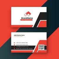 Professional business card template ,Print Ready Business card design template vector