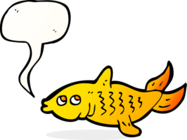 cartoon fish with speech bubble png