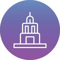 Old Building Vector Icon