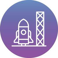 Space Shuttle Vector Icon