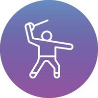 Martial Arts Vector Icon