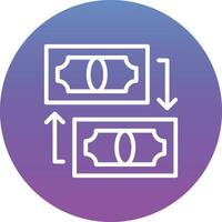 Money Transfer Vector Icon