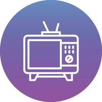 icono de vector de television