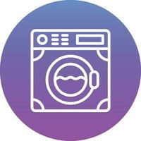 Laundry Machine Vector Icon