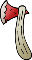 cartoon doodle axe png