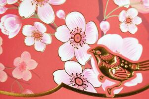 Background art of Chinese New Year customizable with space for text photo