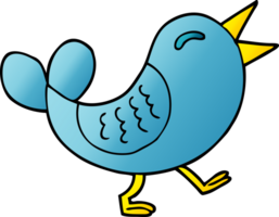 cartoon doodle bluebird png