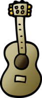 tecknad doodle gitarr png