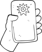 black and white cartoon camera taking photo png