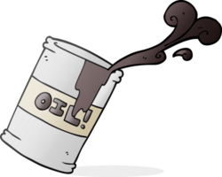 cartoon oil drum png