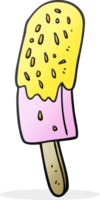 paleta de hielo de dibujos animados png