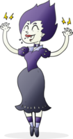 cartoon vampire girl png