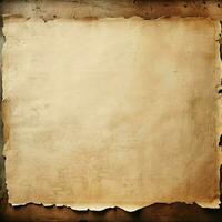 AI generated Grunge background Original vintage aged paper texture for text or image For Social Media Post Size photo