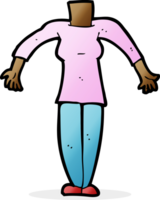 cartoon female body add photos or mix and match cartoons png