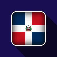 plano dominicano república bandera antecedentes vector ilustración