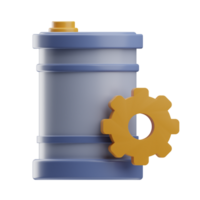 Engineering Object Oil 3D Illustration png