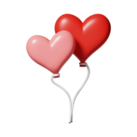 3d illustrazione amore Cupido freccia, amore cuore 3d contento San Valentino png