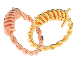 sieraden geïsoleerd Aan achtergrond. 3d renderen - illustratie png