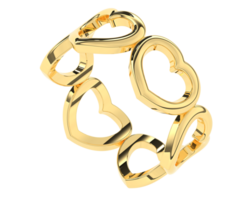 Schmuck isoliert auf Hintergrund. 3d Rendern - - Illustration png