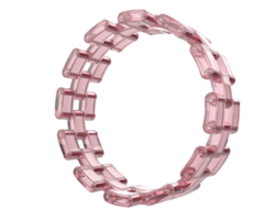 diamant bague isolé sur Contexte. 3d le rendu - illustration png