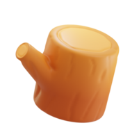 madeira 3d ilustrações png