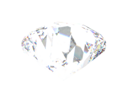 Diamant Ring isoliert auf Hintergrund. 3d Rendern - - Illustration png